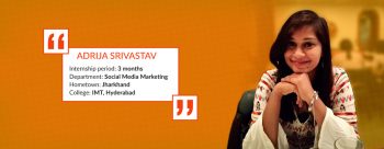 Adrija – Akshaya Patra Intern