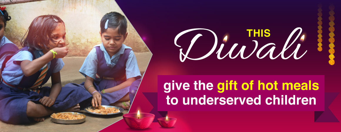 Diwali give the gift of hot meals