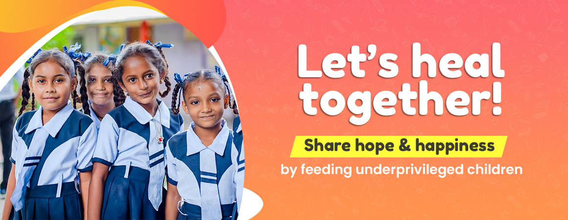 Share hope and happiness with meals for education