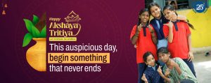 This Akshaya Tritiya, begin something that never ends